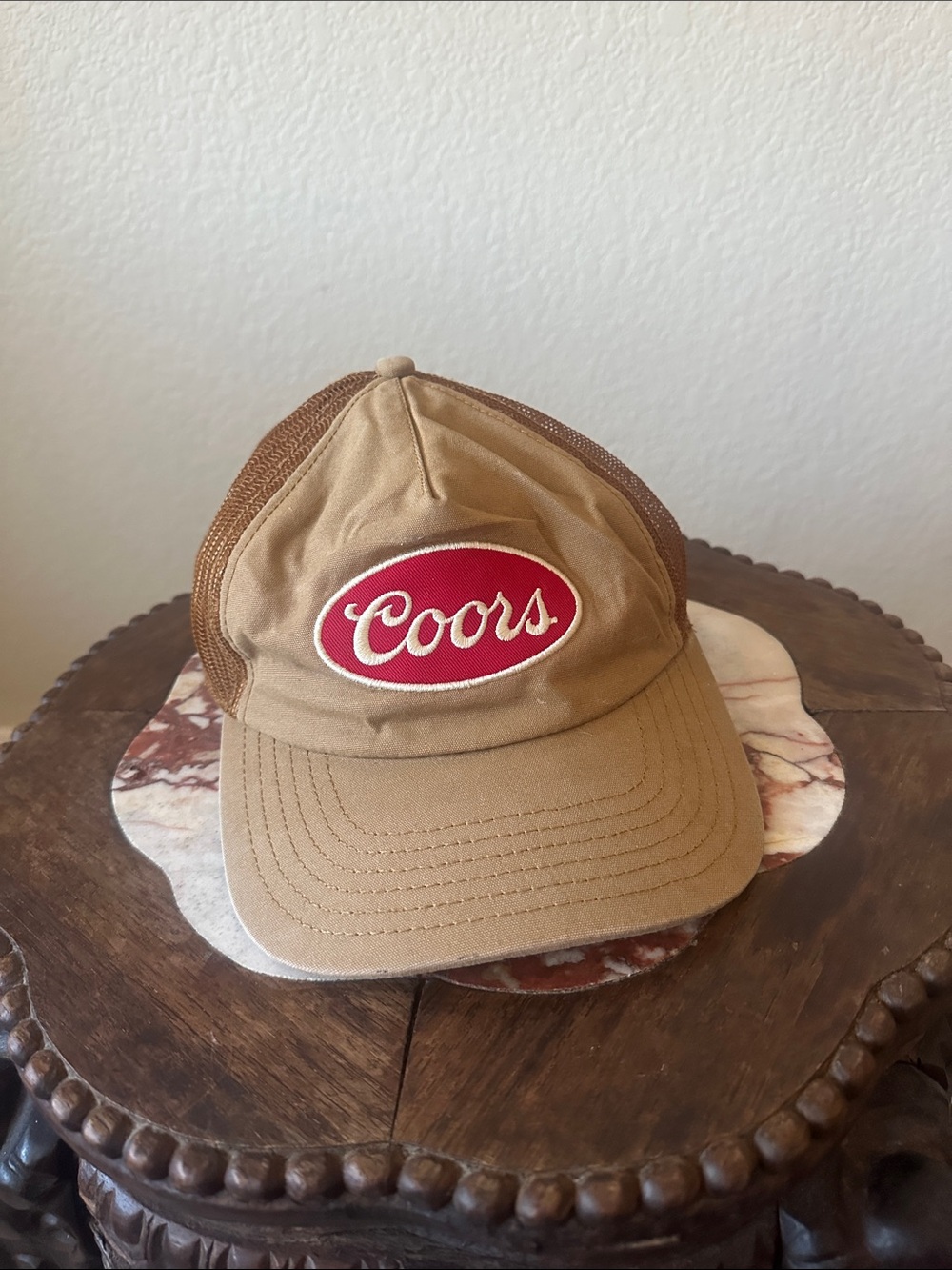Coors Brown Mesh-Back Trucker Hat